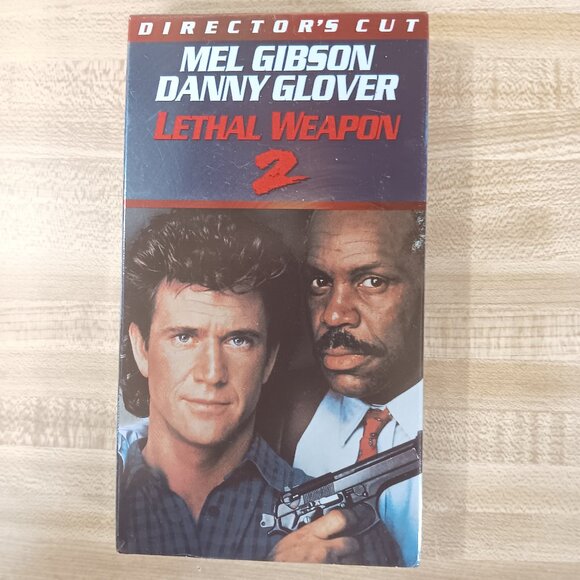 Lethal Weapon 2 1989 Director’s Cut VHS Richard Donner Mel Gibson Danny Glover - Picture 1 of 8